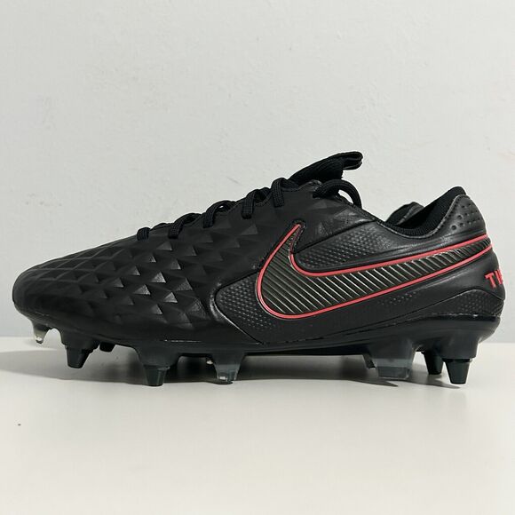 Nike Tiempo Legend 8 Elite SG Pro AC “Bred” Men’s Size 8-8.5 Soccer Cleats - Picture 4 of 14